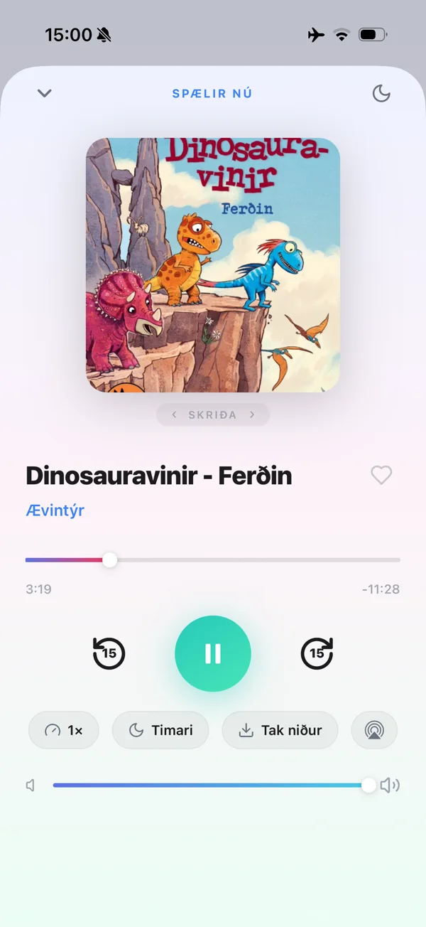 Dino Søgur – afspilarin