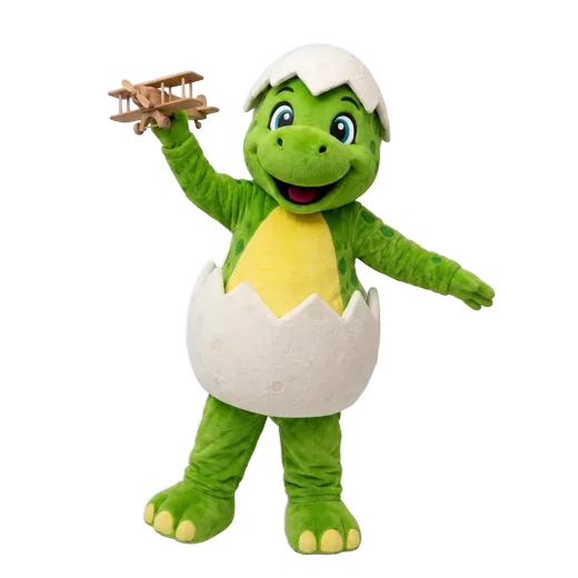 Dino flýgur við flogfari
